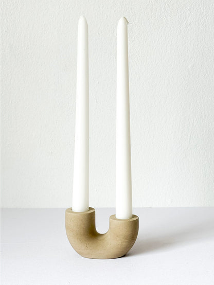 Dya Double Taper Candle Holder