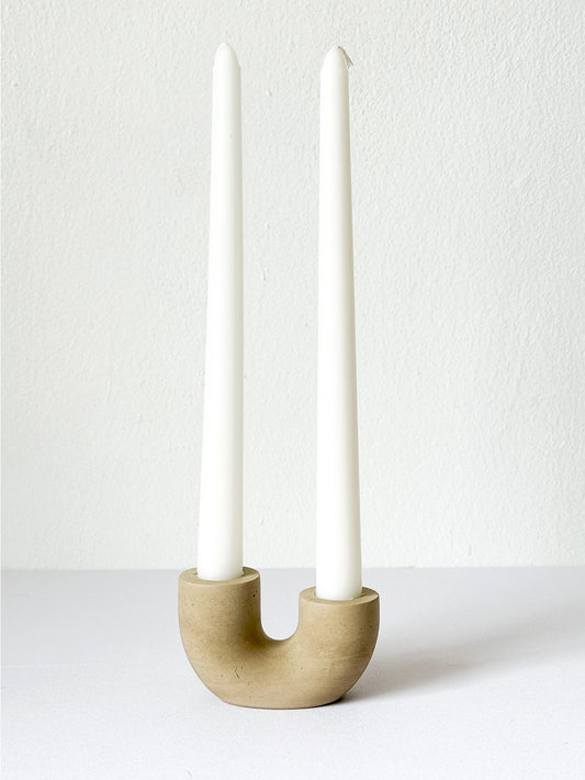 Dya Double Taper Candle Holder